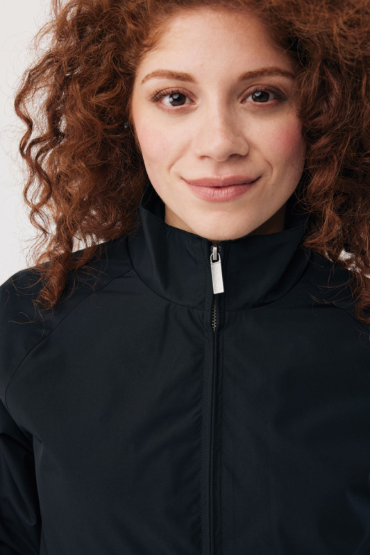 IQONIQ Odin mestská bunda z recyklovaného polyesteru čierna XXS 13