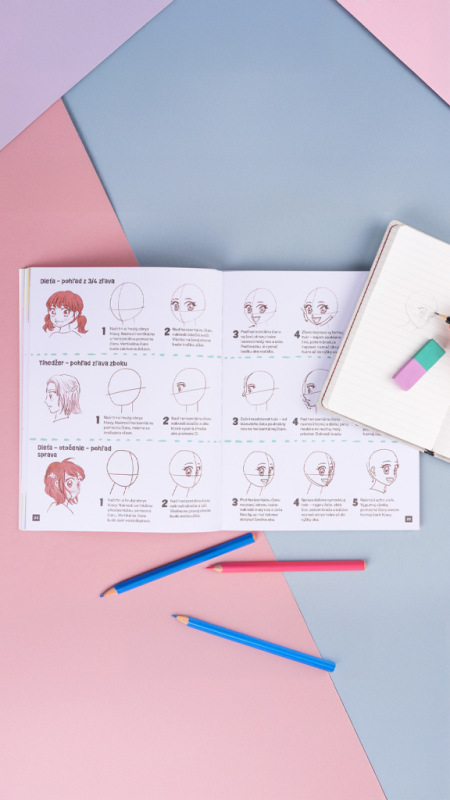 Ako kresliť KAWAII MANGA: POSTAVY – Krok za krokom s MISAKO 5