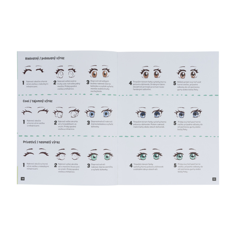 Ako kresliť KAWAII MANGA: POSTAVY – Krok za krokom s MISAKO 3