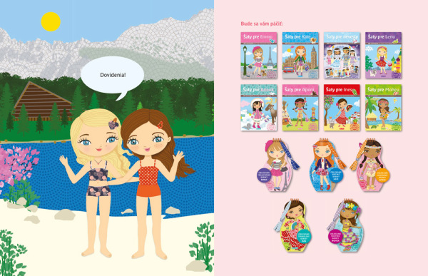 Šaty pre ZUZKU – Kniha samolepiek 3