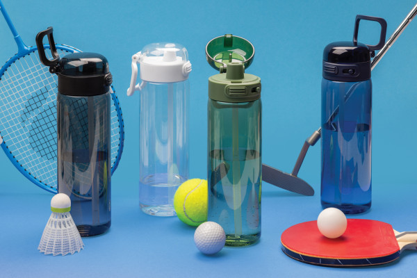 Fľaša na vodu SipnLock RCS RPET 800 ml, nepretek., športová biela 8