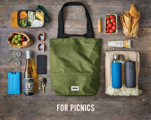 Izolovaná/chladiaca taška 16l Black+Blum machovo zelená 14