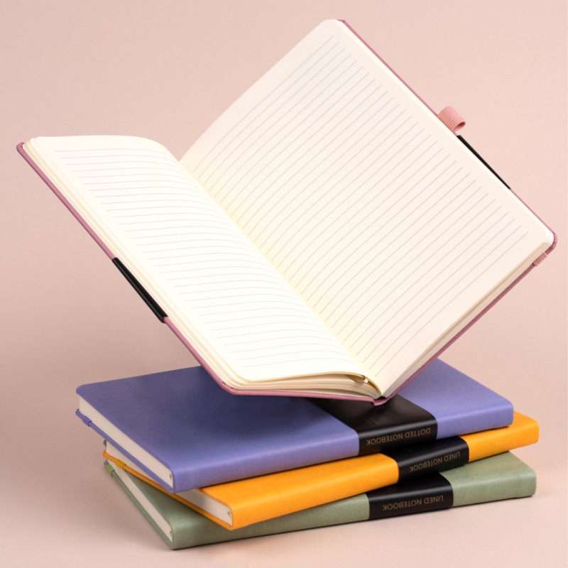 NOTIQUE Notes Lila, linajkovaný, 13 x 21 cm 4