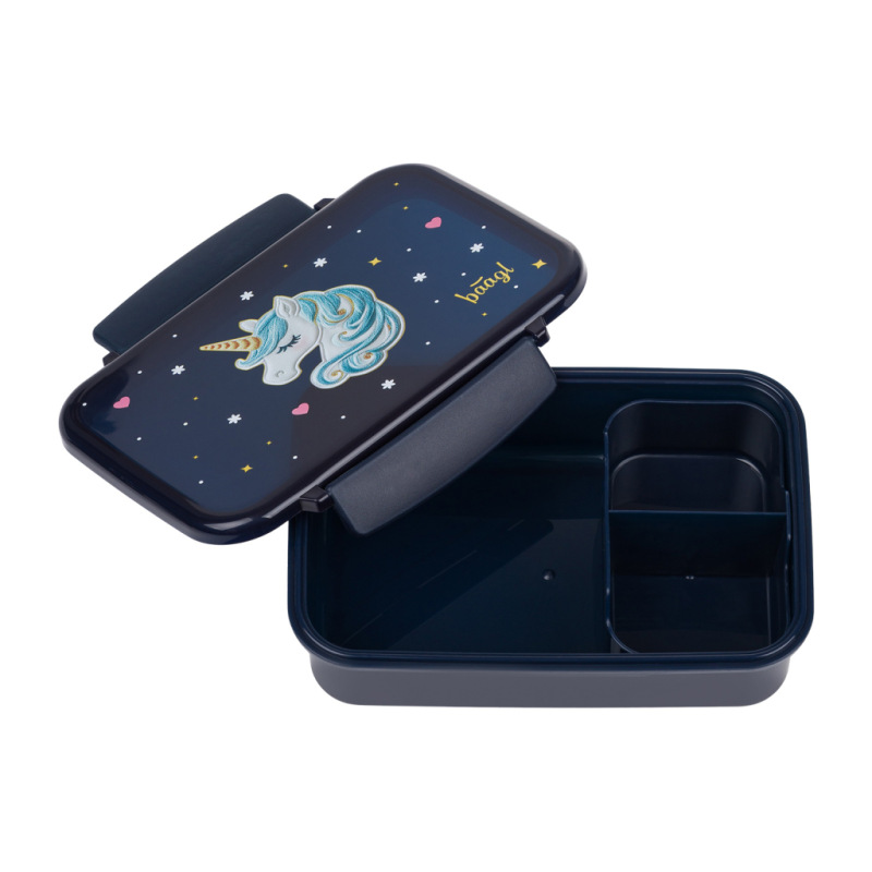 BAAGL Box na desiatu s priehradkami Unicorn Gold 2