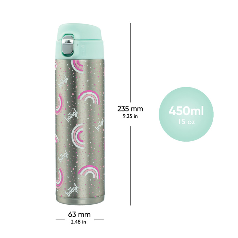 BAAGL Termofľaša Dúha, 450 ml 4