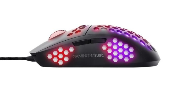 Myš, drôtová, optická, gaming, LED, TRUST "GXT960 Graphin", čierna 4