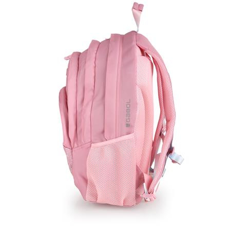 Školská taška, so zipsom, GABOL "Glam", ružová, trblietavá 2