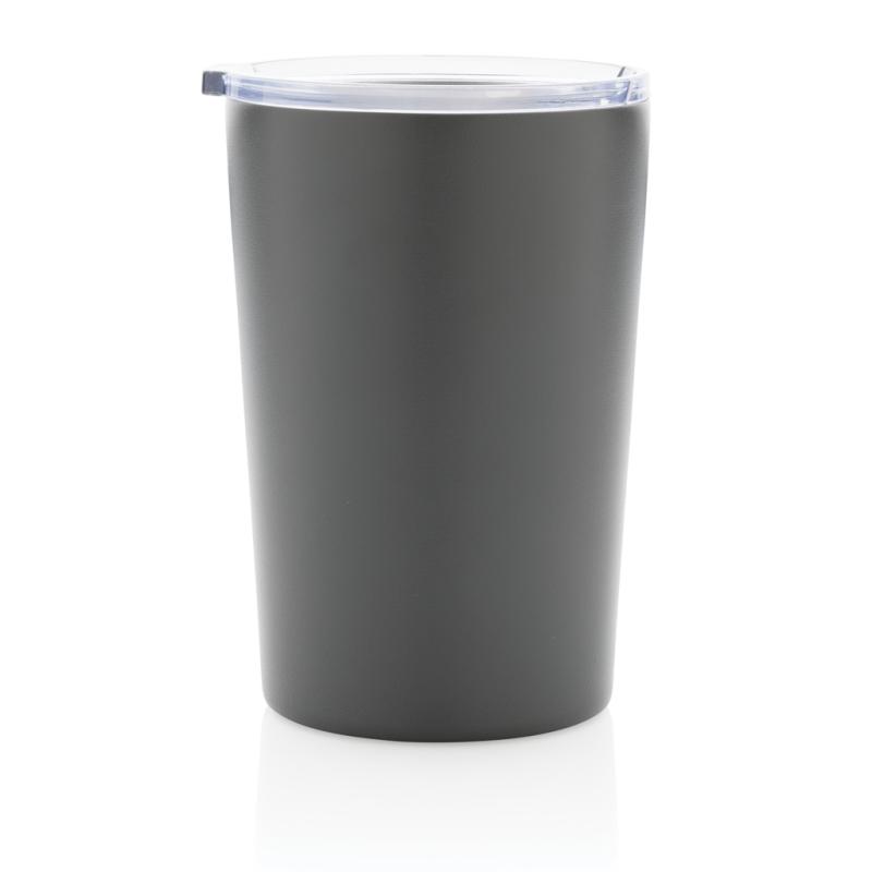 Termohrnček z RCS recyklovanej ocele 420ml sivá 4