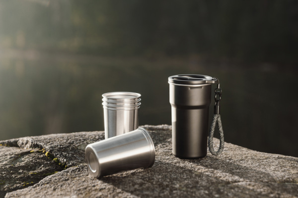 VINGA Parks RCS SS poháre, 4 ks, 250 ml čierna 8