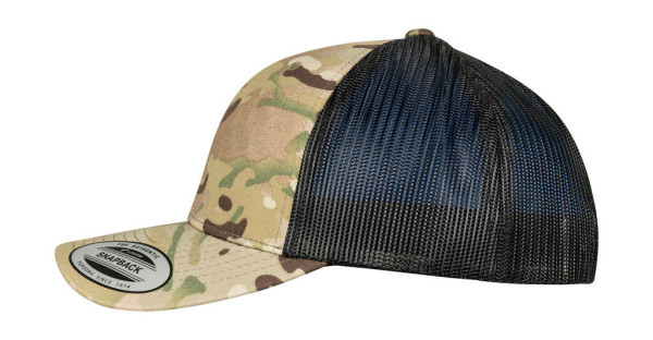 Retro Trucker Multicam® šiltovka 3