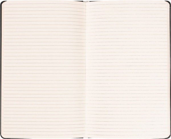 NOTIQUE Notes Tucson čierny/ružový, linajkovaný, 13 x 21 cm 1