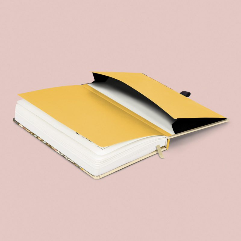 NOTIQUE Notes Alfons Mucha – Pero, bodkovaný, 13 x 21 cm 3