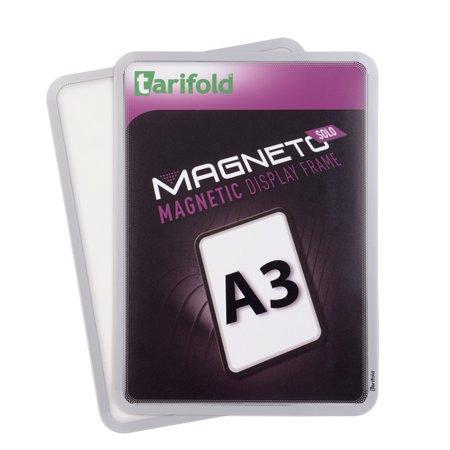 Magnetické vrecko, A3, TARIFOLD "Magneto Solo", strieborná