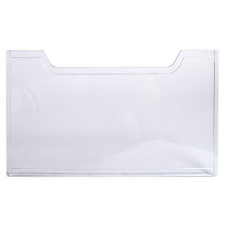 Predný panel k držiakom na katalógy, A4, ležatý, EXACOMPTA "Office", priehľadný 1