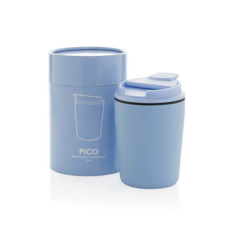 Pico Barista RCS 220 ml hrnček v darčekovej tube svetlo modrá 2