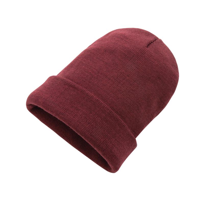 Beanie čapica Impact z Polylana® AWARE™ červená 1