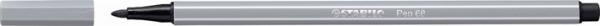 Popisovač, 1 mm, STABILO "Pen 68", stredne sivý
