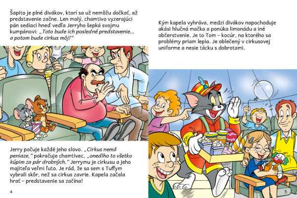 VEĽKÉ CIRKUSOVÉ DOBRODRUŽSTVO – Tom a Jerry v obrázkovom príbehu 1