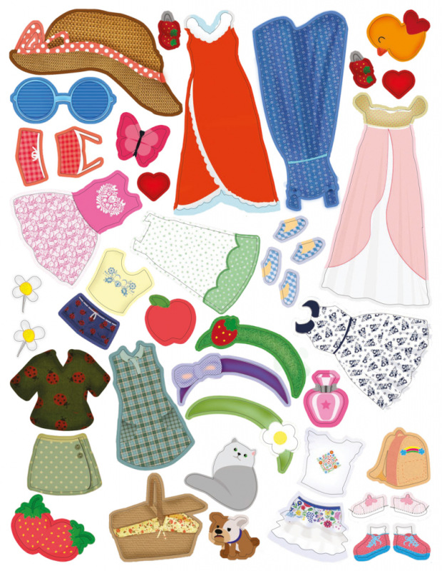 Šaty pre TEREZKU – Kniha samolepiek 12