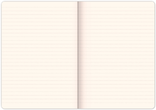 NOTIQUE Notes Vivella Classic čierny/modrý, linajkovaný, 15 x 21 cm 1