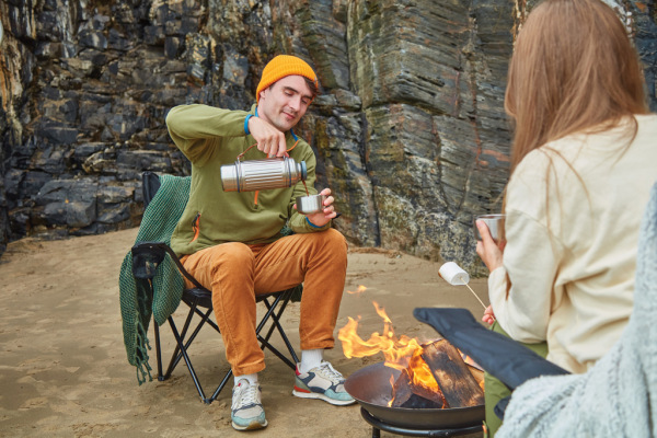 Termofľaša Explorer Duo 1L Black+Blum sivá 17