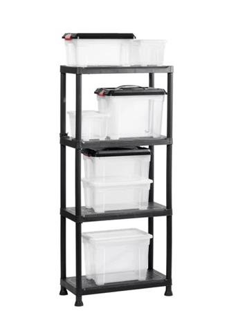 Policový systém 4 police, 60 cm, KETER "Plus Shelf" 2