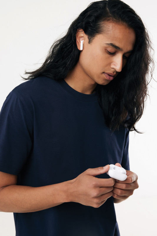 Tunevo bezdrôtové slúchadlá z recyklovaného plastu RCS biela 4