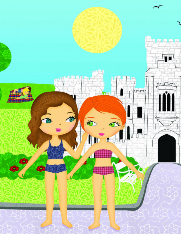 Šaty pre TEREZKU – Kniha samolepiek 7