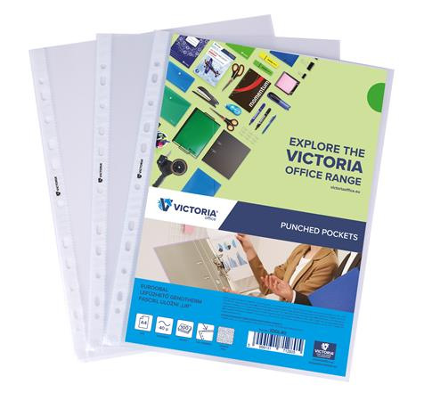 Euroobal, A4, 40 mikr., drsný povrch, VICTORIA OFFICE 1