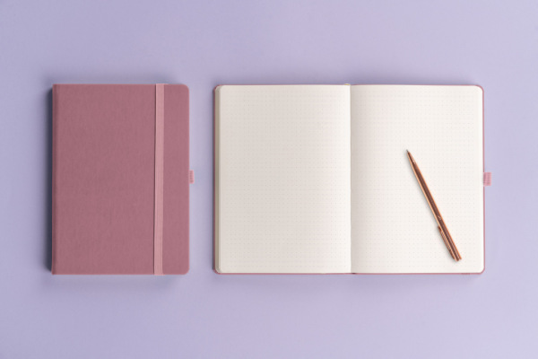 NOTIQUE Notes Aprint Neo, ružový, bodkovaný, 15 x 21 cm 5