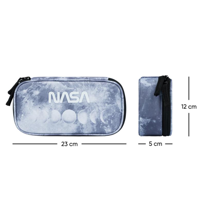 BAAGL Školský peračník etui NASA Grey