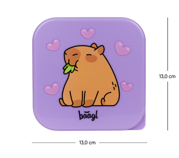 BAAGL Box na desiatu 4 v 1 Kapybara 3