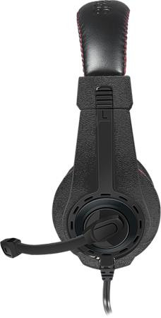 Slúchadlá s mikrofónom, káblové, herné, 3,5 mm jack, SPEEDLINK "Legatos", čierno-červené 3