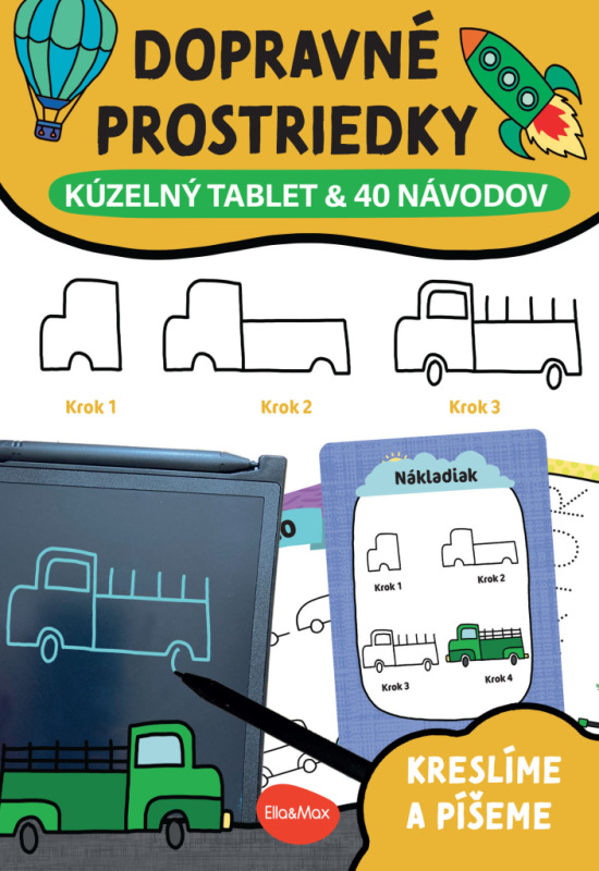 Kúzelný tablet & 40 návodov – DOPRAVNÉ PROSTRIEDKY 5