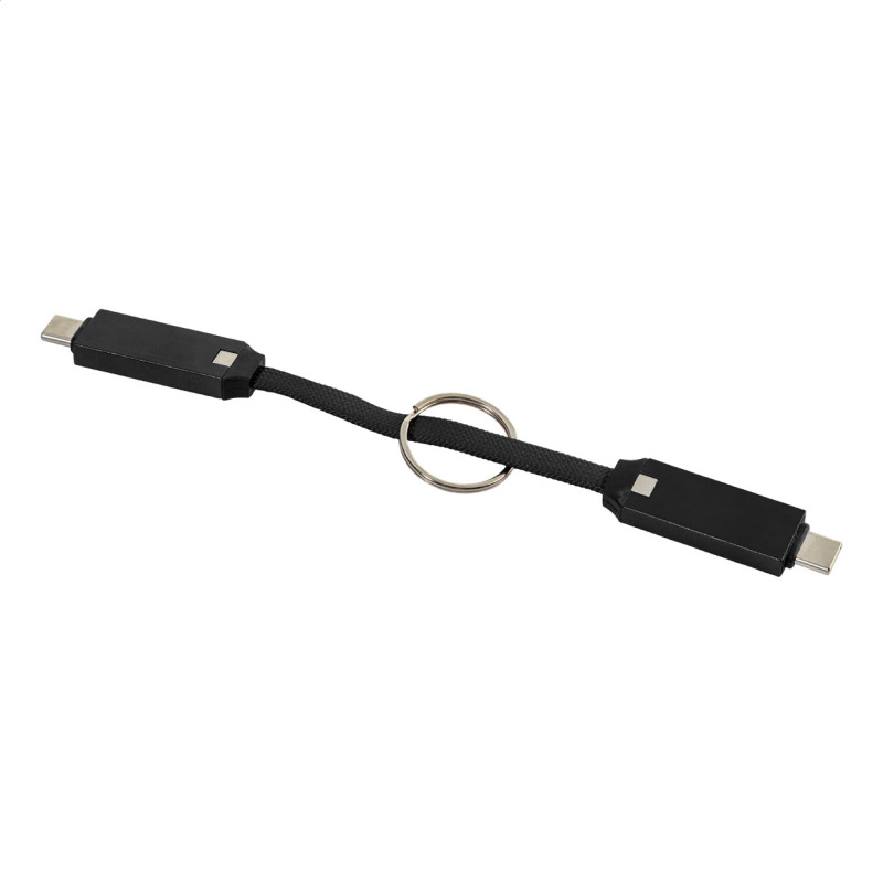 Keycab prívesok na kľúče 60W kábel USB-C 4