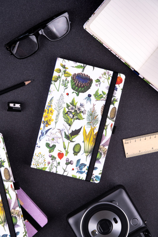 NOTIQUE Notes Bylinky Kateřiny Winterové, linajkovaný, 13 x 21 cm 9