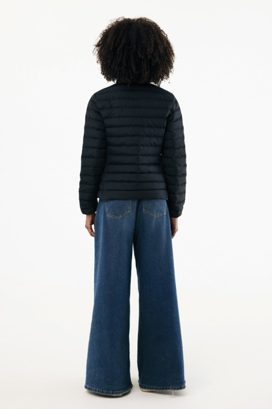 IQONIQ Maiko dámska prešívaná bunda z rec. polyesteru čierna XL 7