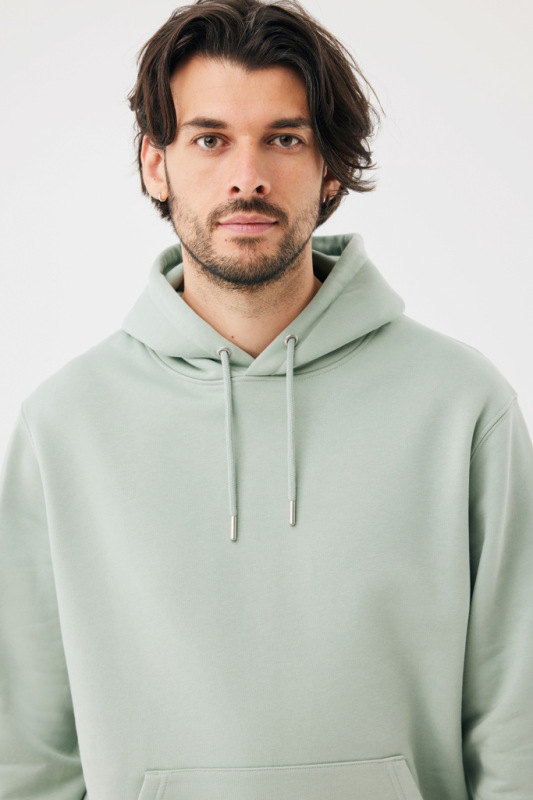 IQONIQ Joshua Unisex mikina s kapucňou z rec. bavlny Iceberg green M 14