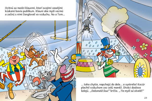 VEĽKÉ CIRKUSOVÉ DOBRODRUŽSTVO – Tom a Jerry v obrázkovom príbehu 4
