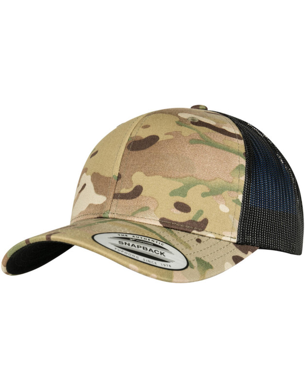 Retro Trucker Multicam® šiltovka 2