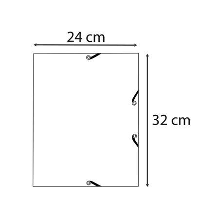 Doska s gumičkou, kartón, A4, 15 mm, EXACOMPTA "Néo Déco", mix farieb 5