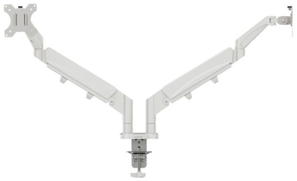 Rameno na dva monitor, LEITZ "Ergo Dual", svetlosivá 8