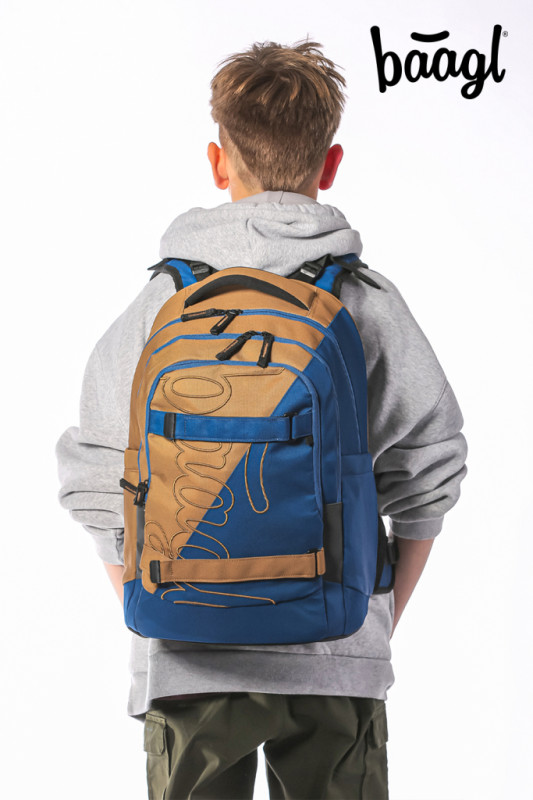 BAAGL Školský batoh Skate Max Duo 12