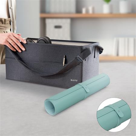 Podložka na stôl, 70x36 cm, LEITZ, mätová 4