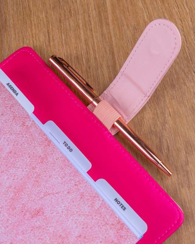 NOTIQUE Refill – Weekly Ring Bound Planner 2027, blush pink, 12,5 x 19 cm 5