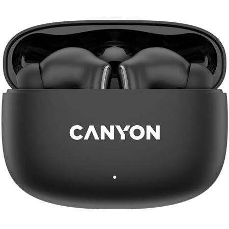 Slúchadlá, TWS bezdrôtové, Bluetooth 5.4, CANYON "OnGo 9", čierne 2
