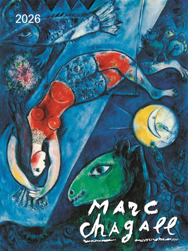 Nástenný kalendár Marc Chagall 2026 1