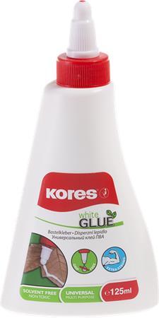 Lepidlo, 125 g, KORES "White Glue"