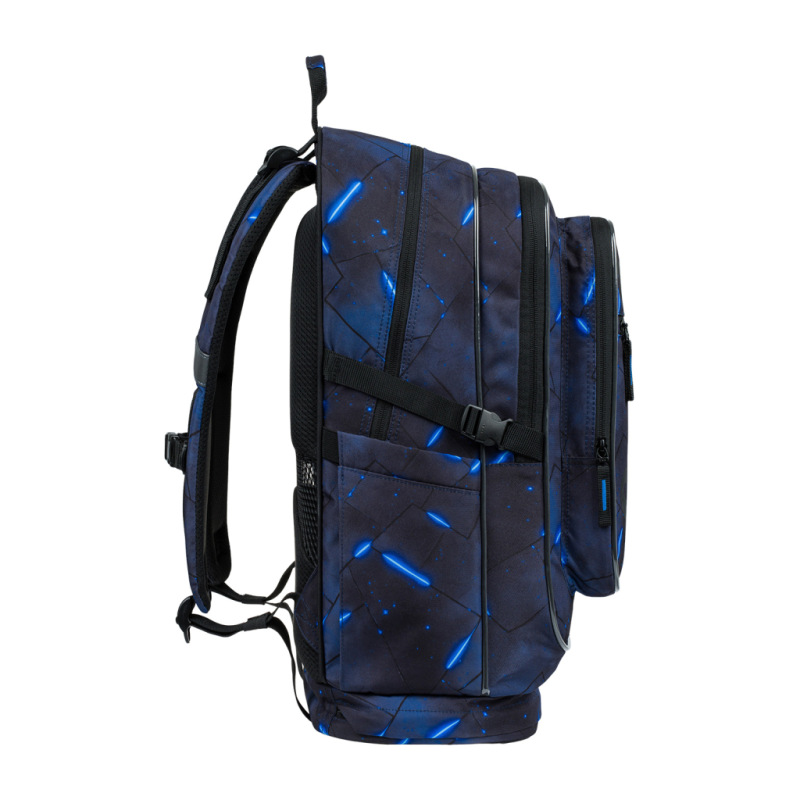 BAAGL SADA 5 Cubic Flash: batoh, peračník, vrecko, ľadvinka, obal na notebook GRS 2