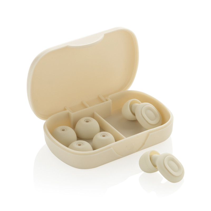 Sereva štuple do uší na zníženie hluku béžová